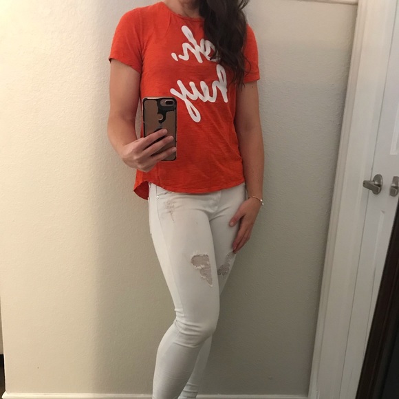 Red Old Navy tee - Picture 2 of 3